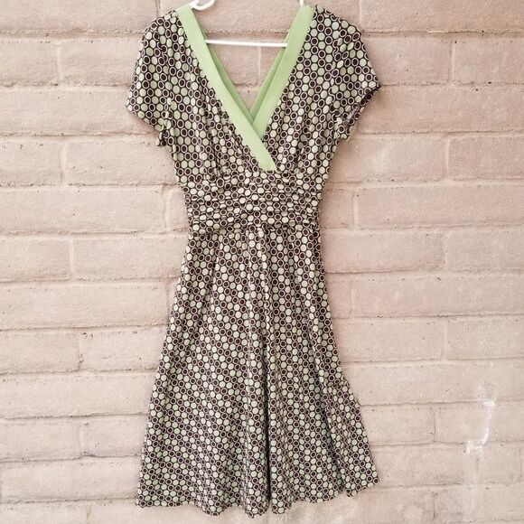 Sandra Darren Polkadot Sleeveless Dress. - Picture 1 of 10